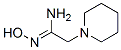 2-哌啶乙酰胺肟结构式_175136-64-8结构式