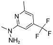 1-(6-甲基-4-(三氟甲基)-2-吡啶)-1-甲基肼结构式_175136-90-0结构式