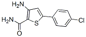 3-氨基-5-(4-氯苯基)噻吩-2-羧酰胺结构式_175137-05-0结构式