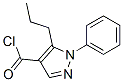 1-苯基-5-丙基-吡唑-4-羰酰氯结构式_175137-15-2结构式