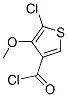 5-Chloro-4-methoxythiophene-3-carbonyl chloride Structure,175137-49-2Structure