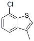 7-Chloro-3-methyl benzo[b]thiophene Structure,17514-68-0Structure