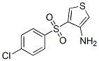 3-氨基-4-(4-氯苯磺酰基)噻吩结构式_175201-48-6结构式