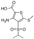 3-Amino-4-(isopropylsulfonyl)-5-(methylthio)thiophene-2-carboxylic acid Structure,175202-08-1Structure
