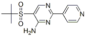 5-(Tert-butylsulfonyl)-2-(4-pyridyl)pyrimidin-4-amine Structure,175202-18-3Structure
