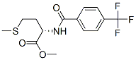 N-[4-(三氟甲基)苯甲酰基]-l-蛋氨酸甲酯结构式_175202-25-2结构式