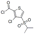 3-Chloro-4-(isopropylsulfonyl)thiophene-2-carbonyl chloride Structure,175202-28-5Structure