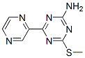 4-(Methylthio)-6-pyrazin-2-yl-1,3,5-triazin-2-amine Structure,175202-92-3Structure