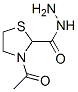 3-乙酰基-1,3-噻唑烷-2-甲酰肼结构式_175203-18-6结构式