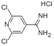 2,6-二氯吡啶-4-羧酰胺盐酸盐结构式_175204-59-8结构式