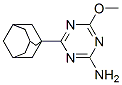 4-(1-金刚烷基)-6-甲氧基-1,3,5-三嗪-2-胺结构式_175204-71-4结构式