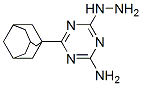 4-(1-金刚烷基)-6-肼-1,3,5-三嗪-2-胺结构式_175204-75-8结构式