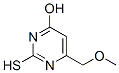 2-Mercapto-6-(methoxymethyl)pyrimidin-4-ol Structure,175205-07-9Structure