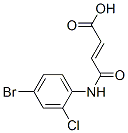 4-(4-Bromo-2-chloroanilino)-4-oxobut-2-enoic acid Structure,175205-15-9Structure