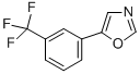 5-[3-(Trifluoromethyl)phenyl]-1,3-oxazole Structure,175205-48-8Structure
