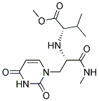 (s)-(9ci)-n-[1-[(3,4-二氢-2,4-二氧代-1(2H)-嘧啶)甲基]-2-(甲基氨基)-2-氧代乙基]-L-缬氨酸甲酯结构式_175228-79-2结构式