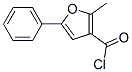 2-Methyl-5-phenyl furan-3-carbonyl chloride Structure,175276-57-0Structure
