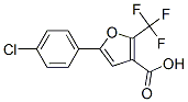 5-(4-Chlorophenyl)-2-(trifluoromethyl)furan-3-carboxylic acid Structure,175276-60-5Structure