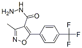 5-(4-(Trifluoromethyl)phenyl)-3-methylisoxazole-4-carbohydrazide Structure,175276-90-1Structure