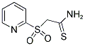 2-(吡啶-2-磺酰基)乙烷硫代酰胺结构式_175276-91-2结构式