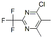 4-Chloro-5,6-dimethyl-2-(trifluoromethyl)pyrimidine Structure,175277-32-4Structure