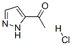 1-(1H-吡唑-5-基)乙烷-1-酮盐酸盐结构式_175277-40-4结构式