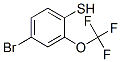 4-Bromo-2-(trifluoromethoxy)thiophenol Structure,175278-15-6Structure
