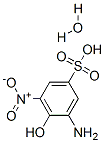 3-氨基-4-羟基-5-硝基苯-1-磺酸水合物结构式_175278-60-1结构式