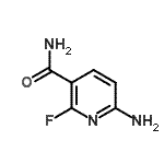 6-氨基-2-氟烟酰胺结构式_175357-99-0结构式