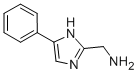 (5-苯基-1H-咪唑-2-基)甲胺结构式_175531-38-1结构式