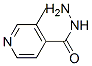 (9ci)-3-甲基-4-吡啶羧酸肼结构式_176178-87-3结构式