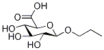 β-d-葡萄糖苷酸丙酯结构式_17685-07-3结构式