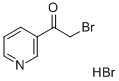 3-(Bromoacetyl)pyridine hydrobromide Structure,17694-68-7Structure