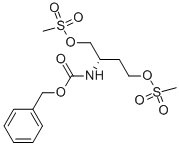 (S)-2-苄氧基羰基氨基-1,4-双(甲烷磺酰氧基)丁烷结构式_176970-05-1结构式