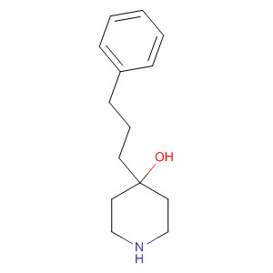 4-(3-苯基丙基)哌啶-4-醇结构式_177172-37-1结构式