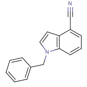 1-Benzyl-1H-indole-4-carbonitrile Structure,177548-00-4Structure