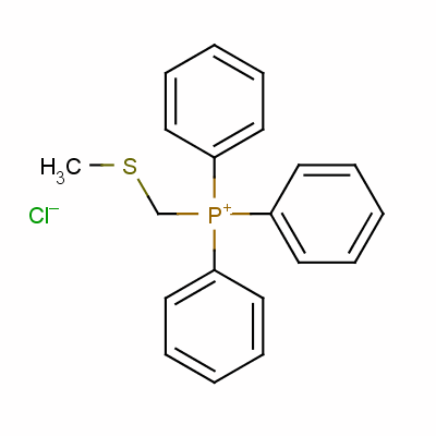 (Methylthiomethyl)triphenylphosphonium chloride Structure,1779-54-0Structure