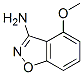 4-Methoxy-1,2-benzisoxazol-3-amine Structure,177995-40-3Structure