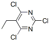 2,4,6-三氯-5-乙基嘧啶结构式_1780-38-7结构式