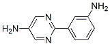 (8CI)-5-氨基-2-(m-氨基苯基)-嘧啶结构式_17802-58-3结构式