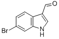 6-Bromoindole-3-carboxaldehyde Structure