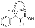 (S)-2-羟基l -3-甲氧基-3,3-二苯基丙酸结构式_178306-52-0结构式