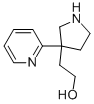 3-Pyrrolidineethanol, 3-(2-pyridinyl)- Structure,178372-19-5Structure