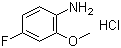 4-Fluoro-2-methoxyaniline, HCl Structure,178671-97-1Structure
