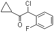 2-Chloro-1-cyclopropyl-2-(2-fluorophenyl)ethanone Structure,178688-43-2Structure