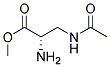 (9ci)-3-(乙酰基氨基)-L-丙氨酸甲酯结构式_179015-36-2结构式