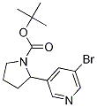 Tert-butyl 2-(5-bromopyridin-3-yl)pyrrolidine-1-carboxylate Structure,179120-81-1Structure