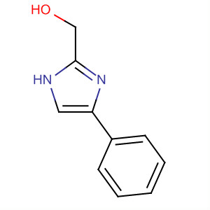 (4-苯基-1H-咪唑-2-基)甲醇结构式_179333-63-2结构式