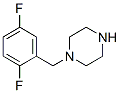 1-(2 5-Difluorobenzyl)piperazine Structure,179334-18-0Structure