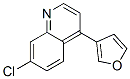 3-(7-Chloro-quinoline-4-yl)-furan Structure,179380-95-1Structure
